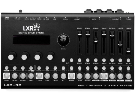 ERICA SYNTHS DRUM SYNTHESIZER LXR 02